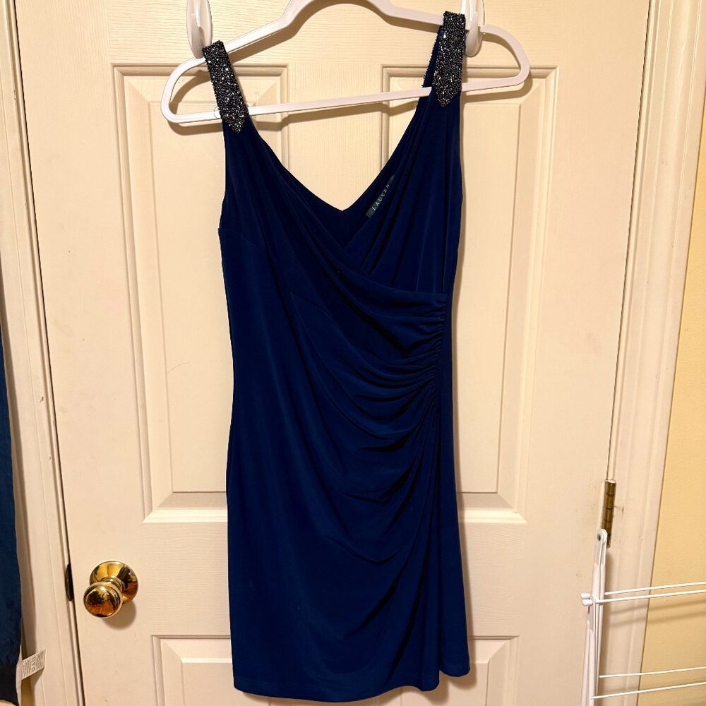 Royal Blue Ralph Lauren Cocktail Dress